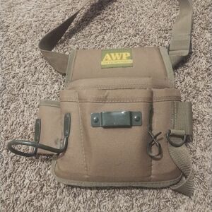 AWP Tactical Brown Canvas Utility Pouch